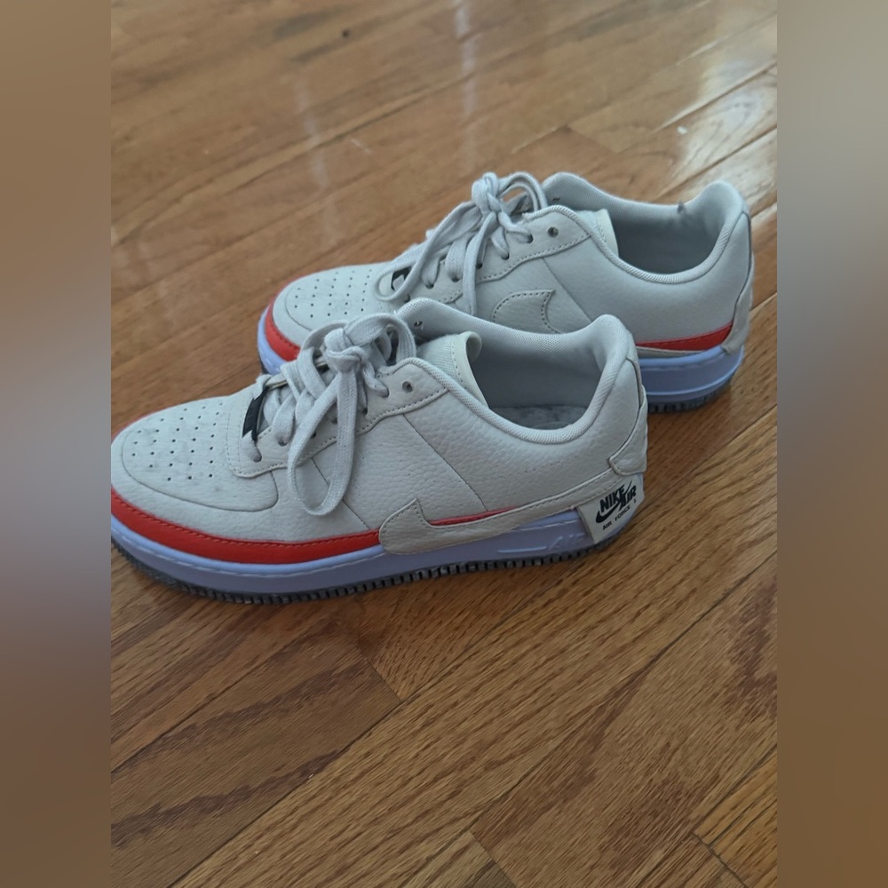 Like new Nike Air Force 1 Jester XX Light Bone Team Orange (Women's)
